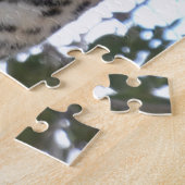 PRETTY FEMALE LEOPARD CLOSE-UP LEGPUZZEL (Zijkant)