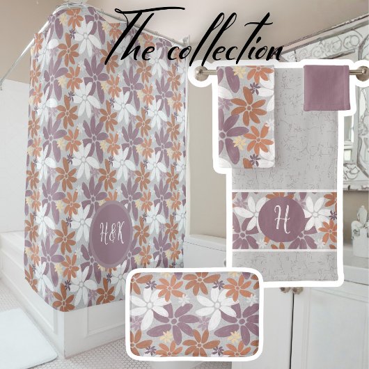 Pretty Floral Pattern Sapphic Lesbian Flag   Badmat