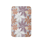 Pretty Floral Pattern Sapphic Lesbian Flag   Badmat (Voorkant Verticaal)