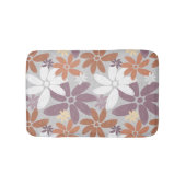 Pretty Floral Pattern Sapphic Lesbian Flag   Badmat (Voorkant)