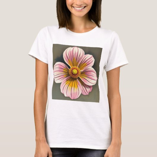 Pretty Flower T-shirt (Voorkant)