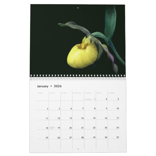 Pretty Flowers  Kalender (Jan 2026)