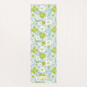 Pretty Flowers Yoga Mat (Achterkant)