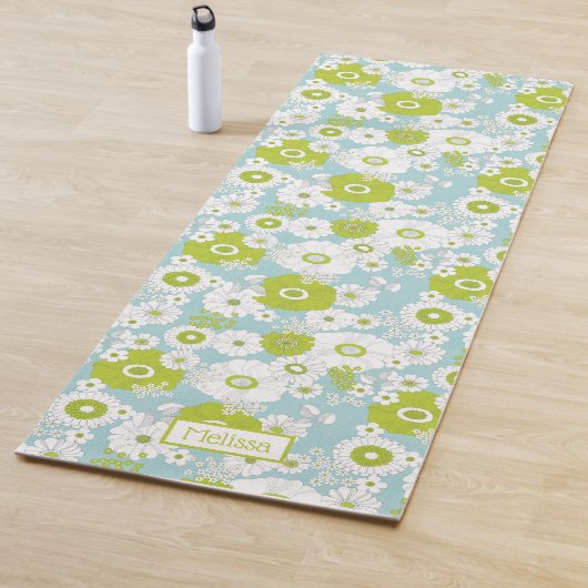 Pretty Flowers Yoga Mat (In situ)
