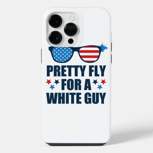 Pretty Fly For A White Guy iPhone Hoesje (Achterkant)