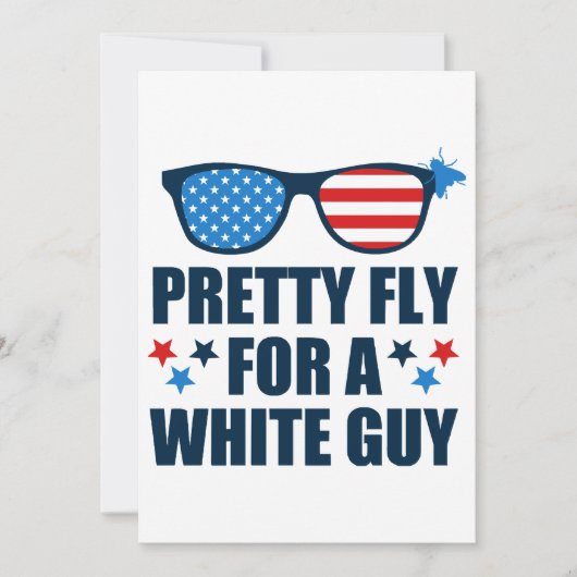 Pretty Fly For A White Guy Kaart (Voorkant)