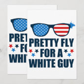 Pretty Fly For A White Guy Kaart (Voorkant / Achterkant)