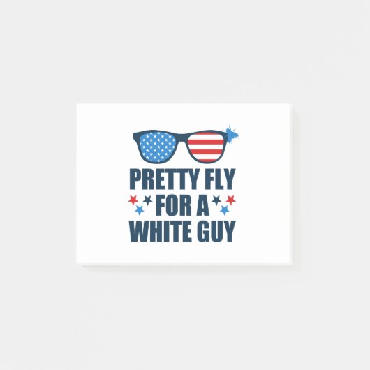 Pretty Fly For A White Guy Post-it® Notes (Voorkant)