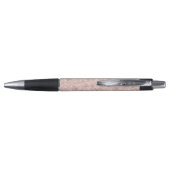 Pretty Girly Blush Pink Glitter Pen (Achterkant)