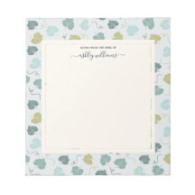 Pretty Green Bladeren Patroon Van Mijn Bureau