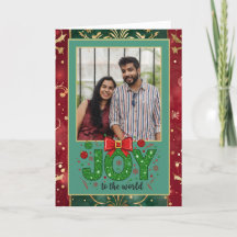 Pretty Groene en Rode Kerst Foto