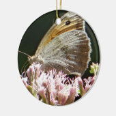 Pretty grote vlinder keramisch ornament (Links)
