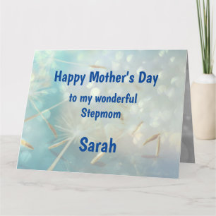Pretty Happy Mother’s Day Stepmom Kaart