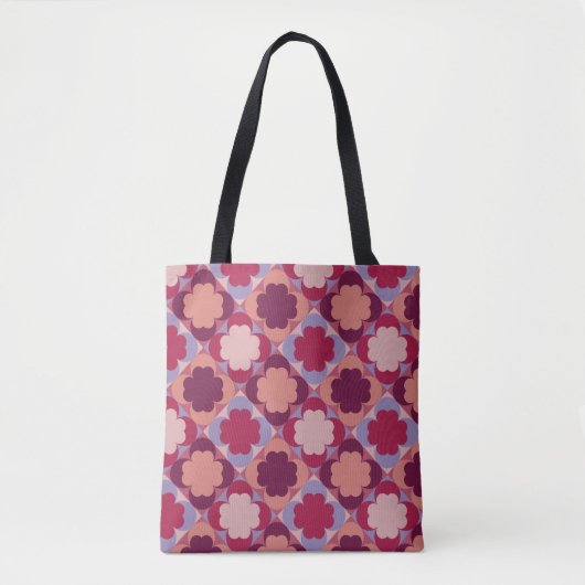 Pretty Heart Pattern  Tote Bag (Voorkant)