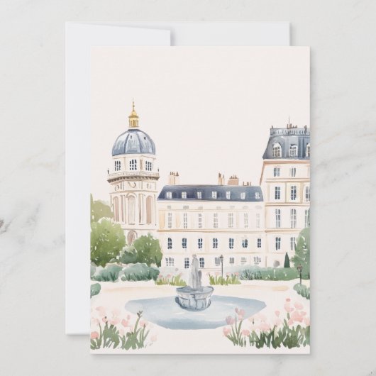 Pretty Highland Cow Baby Shower Kaart (Achterkant)