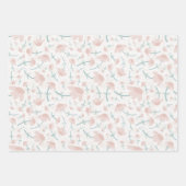 Pretty in Pink 3 pack Gift Wrap Inpakpapier Vel (Voorkant)
