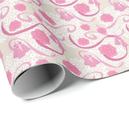 Pretty in Pink  Cadeaupapier (Rol Hoek)