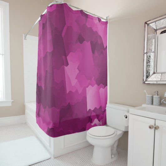 Pretty in Pink..... Douchegordijn (In situ)