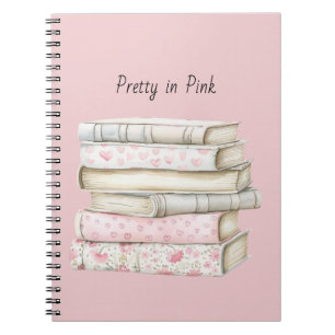 Pretty in Pink Hearts Boeken Notitieboek