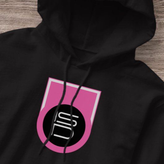 Pretty In Pink ISD Logo Retro Sweatshirt Hoodie