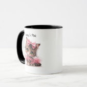 Pretty In Pink. – Kitten Mug Mok (Voorkant links)