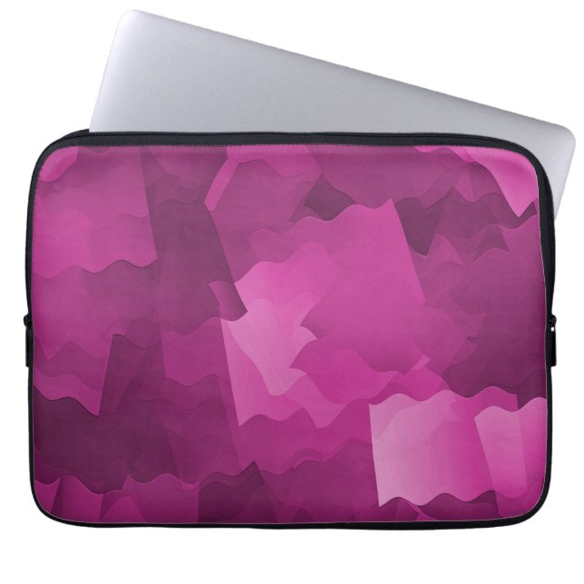 Pretty in Pink..... Laptop Sleeve (Voorkant)