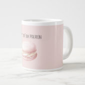 Pretty in Pink Macaron Grote Koffiekop (Voorkant rechts)