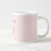 Pretty in Pink Macaron Grote Koffiekop (Rechts)