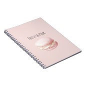 Pretty in Pink Macaron Notitieboek (Rechterzijde)