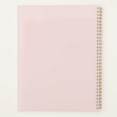 Pretty in Pink Macaron Planner (Achterkant)