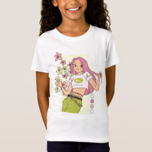 Pretty in Pink Meisjes T-Shirt Mooie Roze Mode