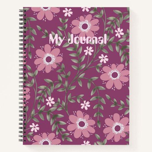 Pretty in Pink - Mijn Dagboek Notitieboek (Voorkant)