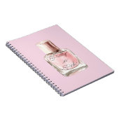 Pretty in Pink nagellak Notitieboek (Rechterzijde)