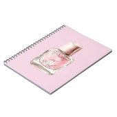 Pretty in Pink nagellak Notitieboek (Linkerzijde)