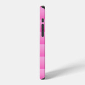 Pretty In Plaid 7, zachte roze iPhone hoes Hoesje (Linkerkant)