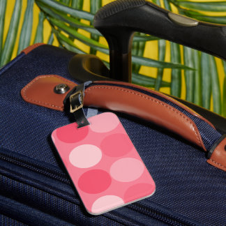 Pretty In Polka Dots Collectie - Dames Bagagelabel