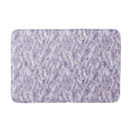 Pretty Lavender Flowers Bridal Shower Badmat