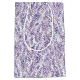 Pretty Lavender Flowers Bridal Shower   Medium Cadeauzakje