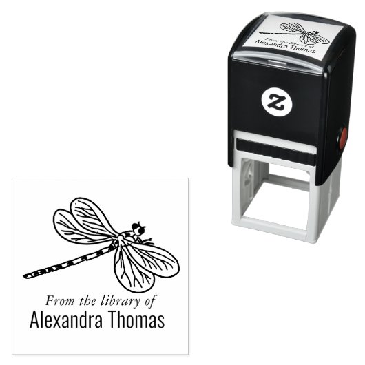 Pretty Libel #3 Bibliotheek Boek Naam  Zelfinktende Stempel (In situ)
