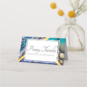 Pretty Liquid forms Afsprakenkaart (Voorkant)