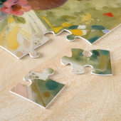 Pretty Little Fairy Girl holding a Cupcake Legpuzzel (Zijkant)