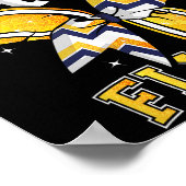 Pretty Little Flyer Cheer Cheerleading Team Poster (Hoek)