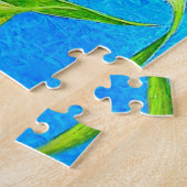 Pretty Little Orchid Bird  Legpuzzel (Zijkant)