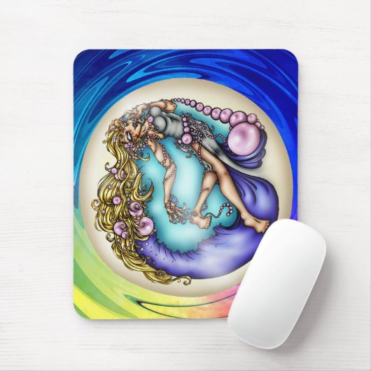 Pretty Little Pearl Mouse Pad Muismat (Met muis)