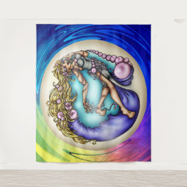 Pretty Little Pearl Tapestry Wandkleed