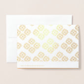 Pretty Mandala Print Ontspanning Verjaardag Folie Kaarten (Met envelop)