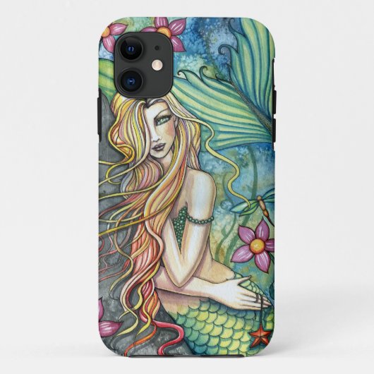 Pretty Mermaid iPhone 5 Hoesje (Achterkant)