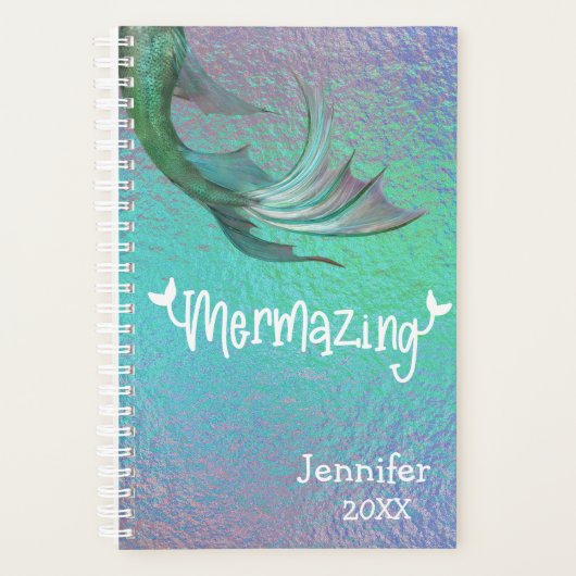 Pretty Mermaid Tail Mermazing Organizer Daily (Voorkant)