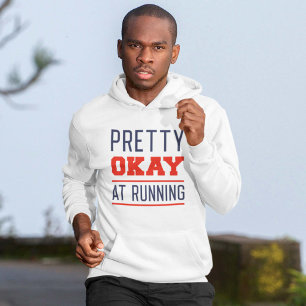 Pretty Okay At Running Hoodie