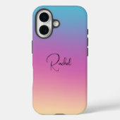Pretty Ombre Personalized Phone Case-Mate iPhone Case (Achterkant)